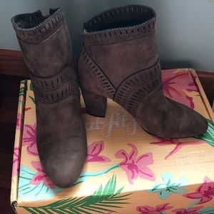 8.5, 3” heel boot by Studio Isola